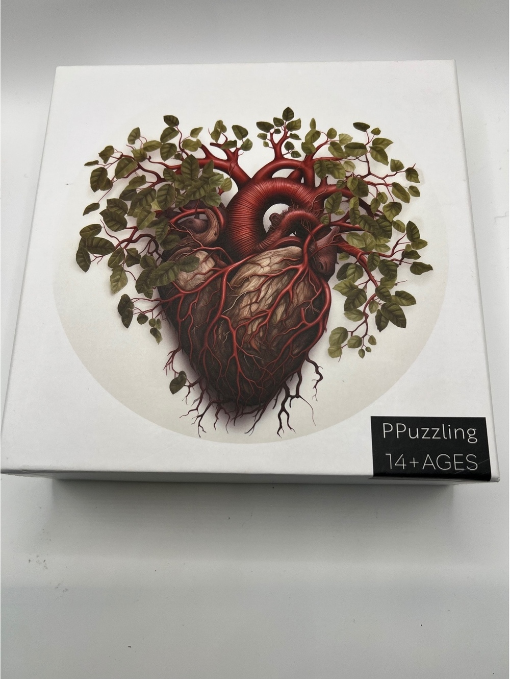 New Vines of Life Puzzle Anatomical Heart with Vines Artwork 1000 pcs